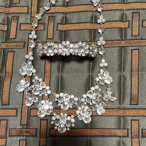 Charter Club statement necklace and bracelet set